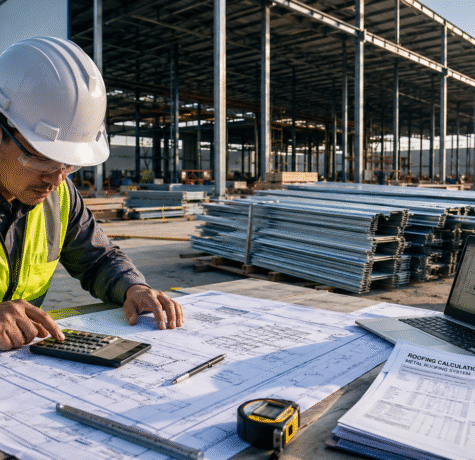 Industrial roofing calculation